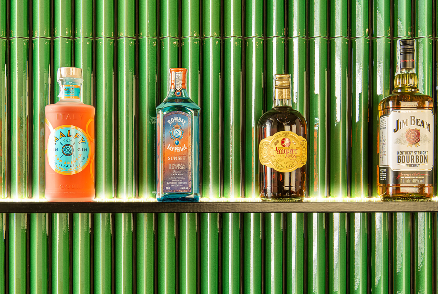 Etruria Керамическая плитка TOWER 3.8X30 Prisma Pink Sand Matt Montato Su Rete 20X30 - изображение 5