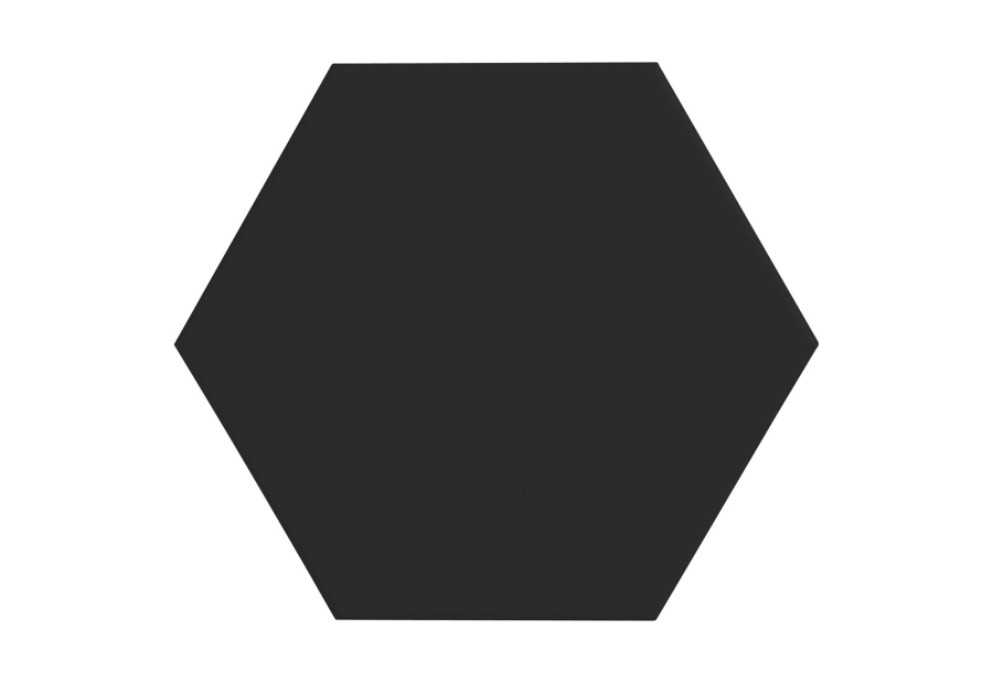 Etruria Керамогранит Hex 15X17 Esagono Nero