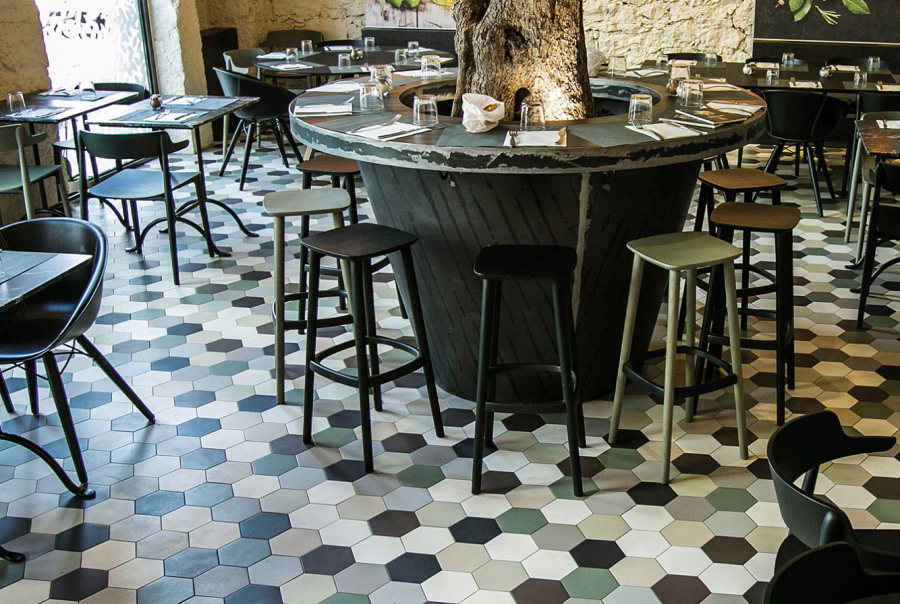 Etruria Керамогранит Hex 15X17 Esagono Nero - изображение 2