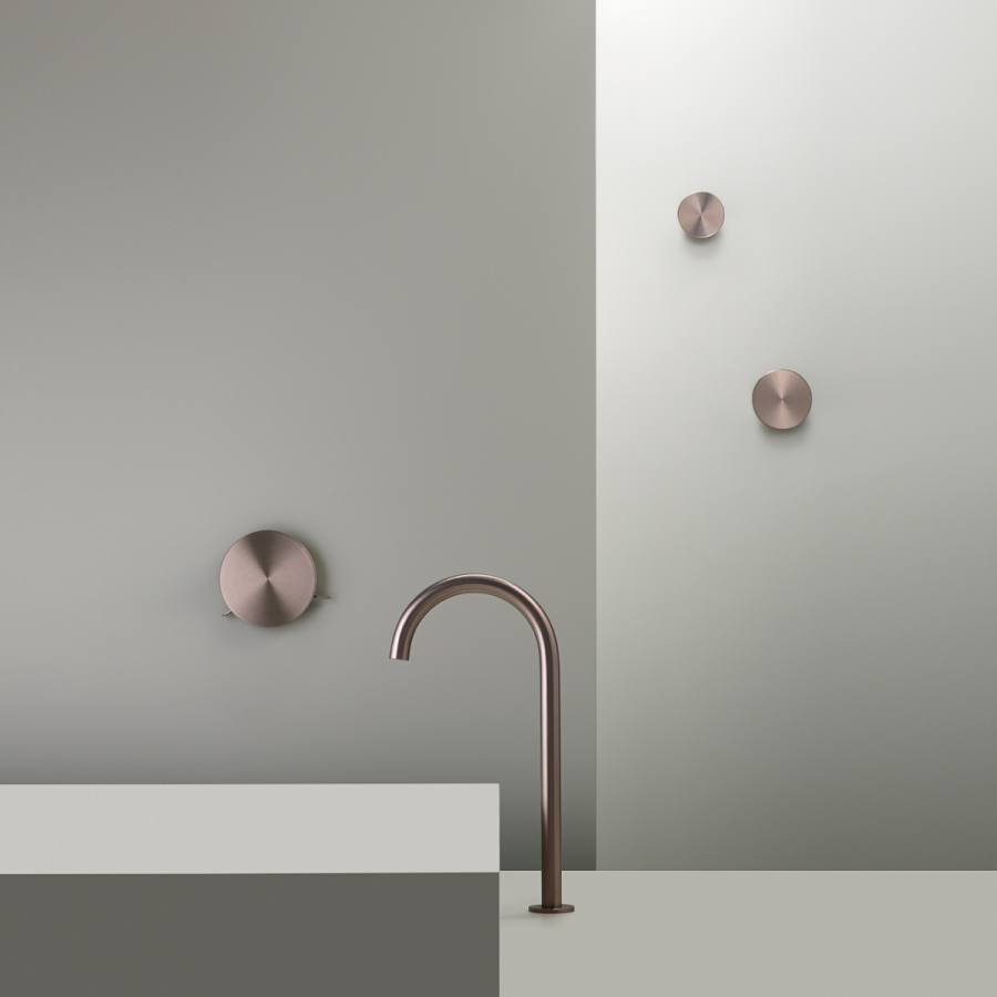 Крючок для ванной CeaDesign Giotto, настенный,  Ø 50 мм, сталь, цвет Black Diamond сатинированный - изображение 3