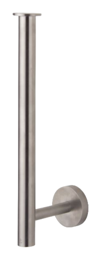 Бумагодержатель Carlo Frattini Spillo Steel, для запасного рулона, Н-242,5 мм, цвет нержавеющая сталь