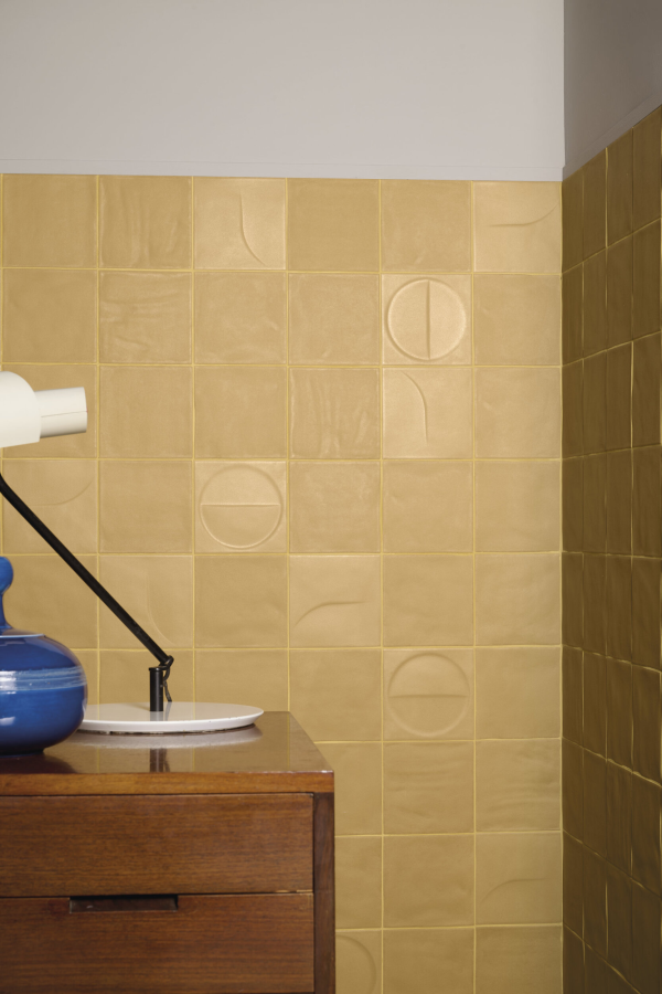 Iris ceramica Керамическая плитка Bottega D'arte Senape motivi naturale 15x15 - изображение 3