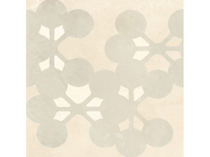На изображении товар Mutina Керамогранит Azulej Flores Bianco 20x20 от официального представителя в Москве