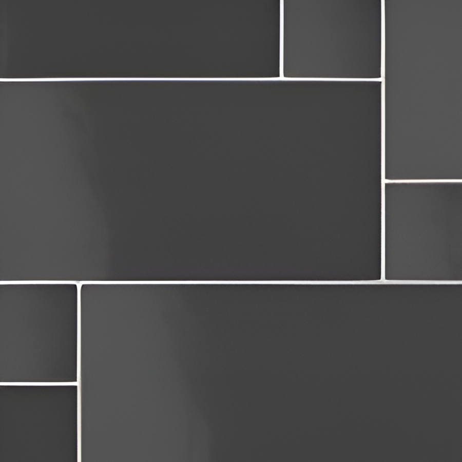 Micro. Керамогранит Microtiles X4 Old Glaze Black 19,4x35,1