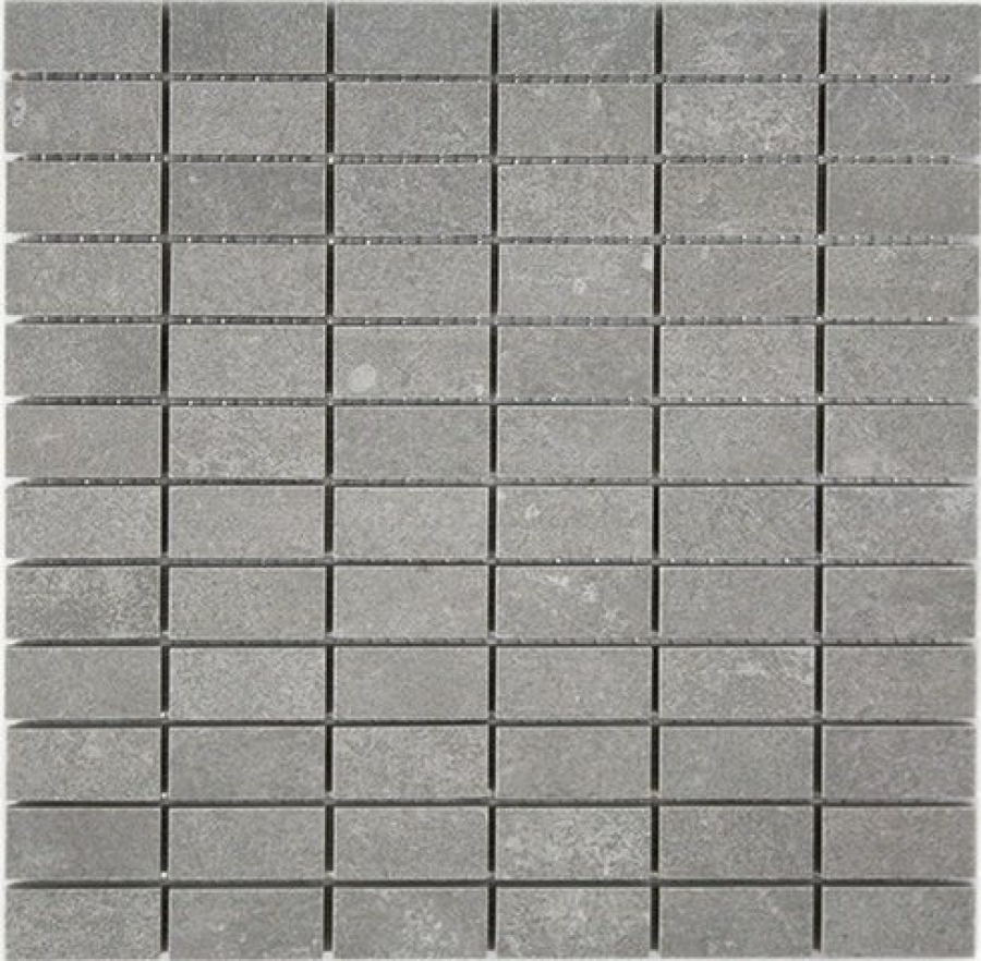Terratinta Ceramics Мозаика, керамогранит STONEDESIGN Matt Ash Mosaic 30x30 (2.5x5) / 9.0