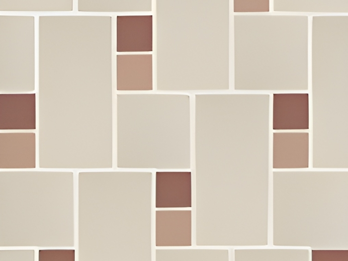 На изображении товар Micro. Керамогранит Microtiles Offset Mix Sand/Terracotta/Klinker 35,1x30,1 от официального представителя в Москве