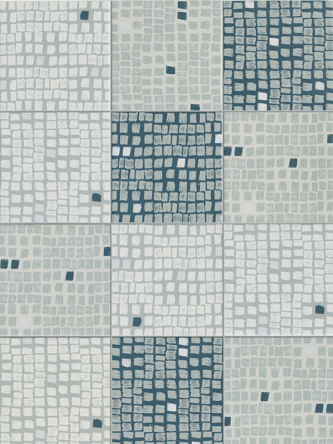 Sartoria Керамогранит Genesi Decor Mix Aria Blues Matt 15x15 - изображение 1