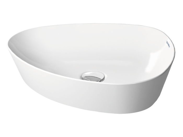На изображении товар Раковина Duravit Cape Cod накладная, 500х405 мм, цвет белый от официального представителя в Москве