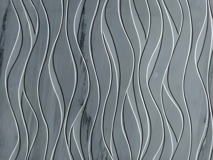 На изображении товар Akros Venezia Камень Dogma Light Choros LN Bardiglio Naturale 30,5x30,5x1 от официального представителя в Москве