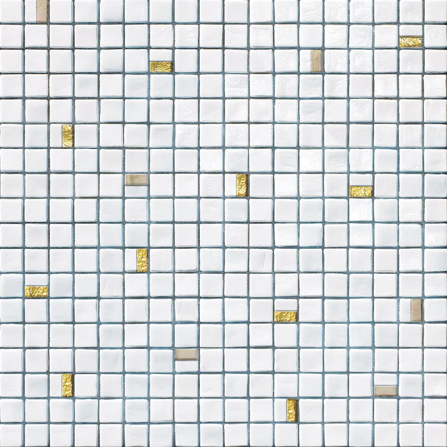 Sicis Стеклянная мозаика Coriandoli Cor 411 chips size 15х15 mm sheet size 295x295 mm