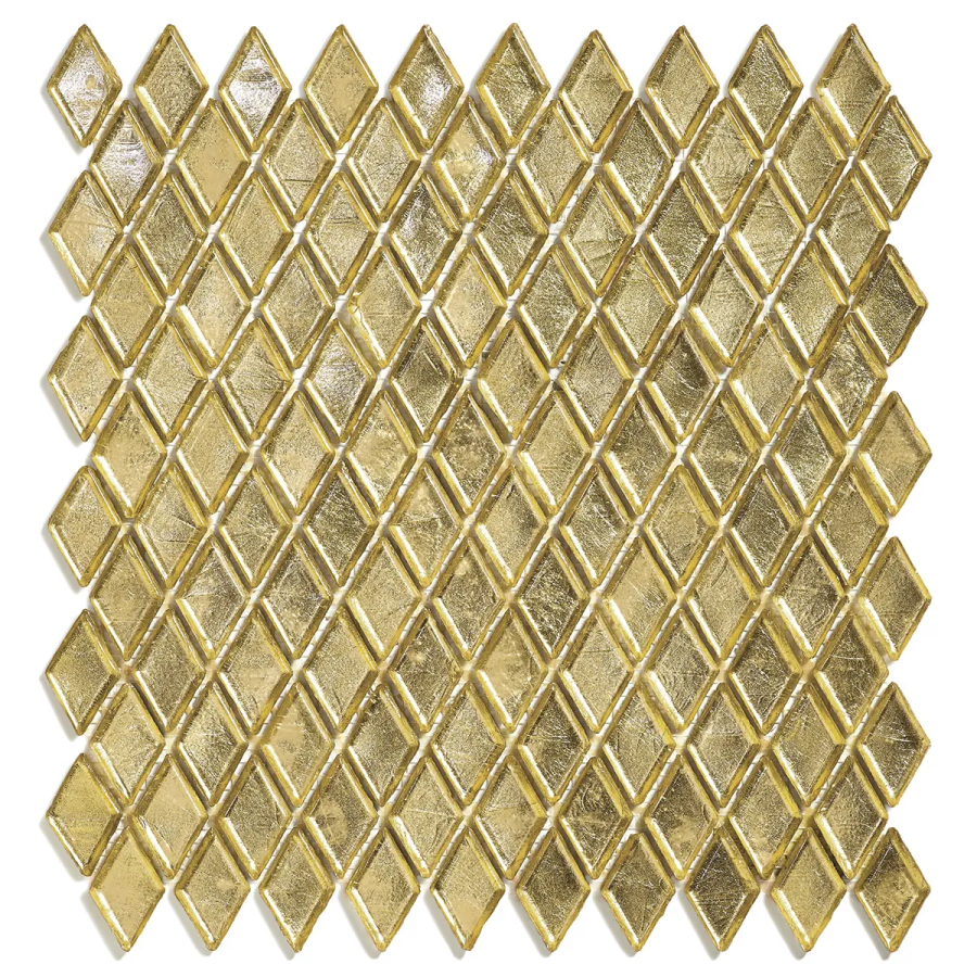 Sicis Стеклянная мозаика Diamond ITEM T45 Buvango chips size 23х40 mm sheet size 251x253 mm