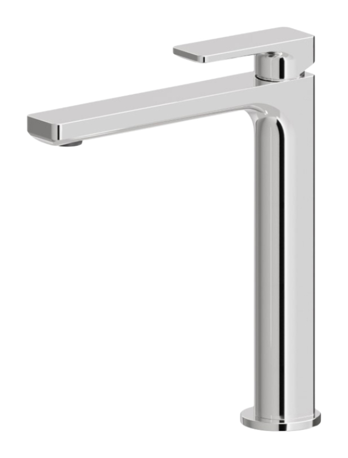 Смеситель для раковины Newform B-EASY, на 1 отверстие, без донного клапана, внешняя часть, цвет Satin Titanium