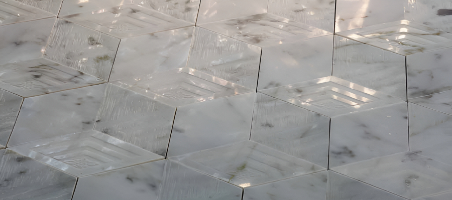 Akros Venezia Камень Dogma Classic Qubho LN3D Bianco Carrara