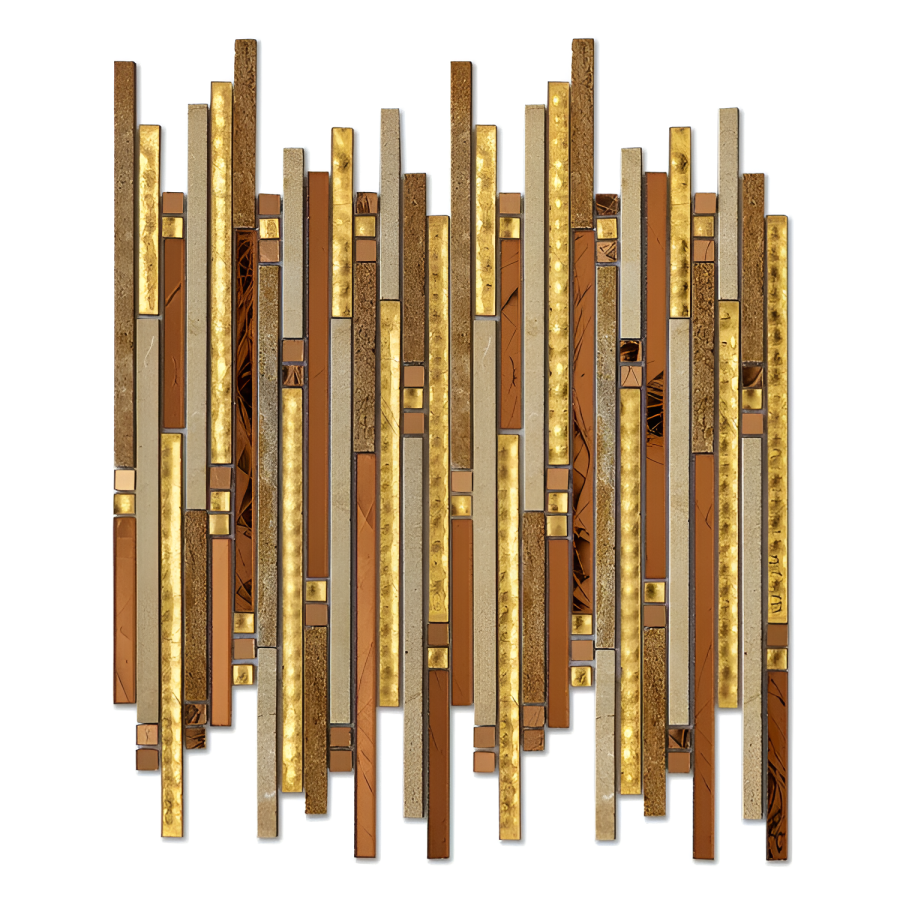 Sicis Стеклянная мозаика Fibers Thin Precious 286x325 mm