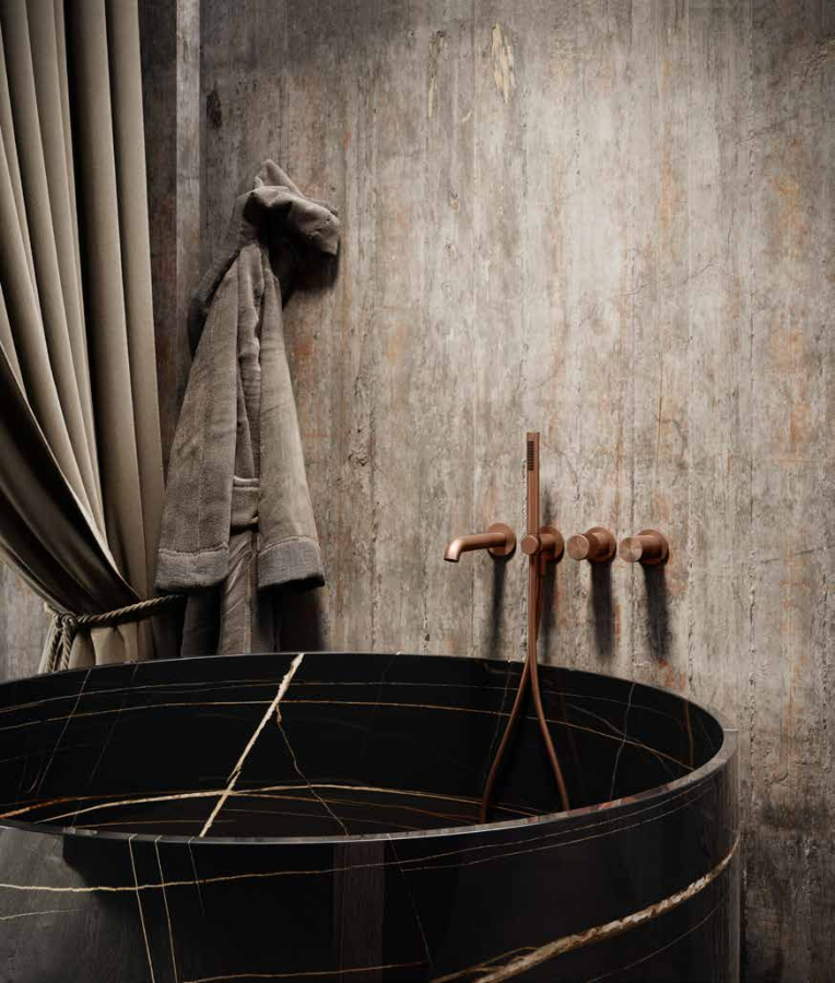 Шланговое подсоединение Gessi, с держателем лейки, цвет Antique Brass - изображение 3