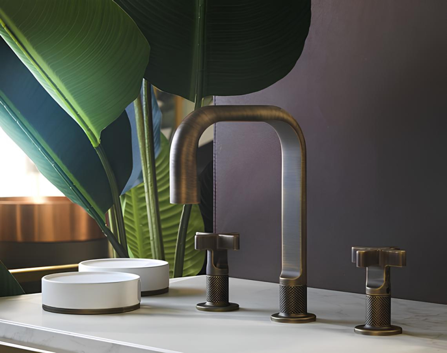 Мыльница Gessi Inciso, настольная, цвет White/Black Metal Brushed PVD - изображение 2