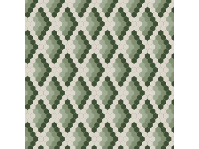На изображении товар Appiani Керамическая мозаика Eden Decori Posa Decoro 6 glossy 30x30 (2.5x2.8 ) от официального представителя в Москве