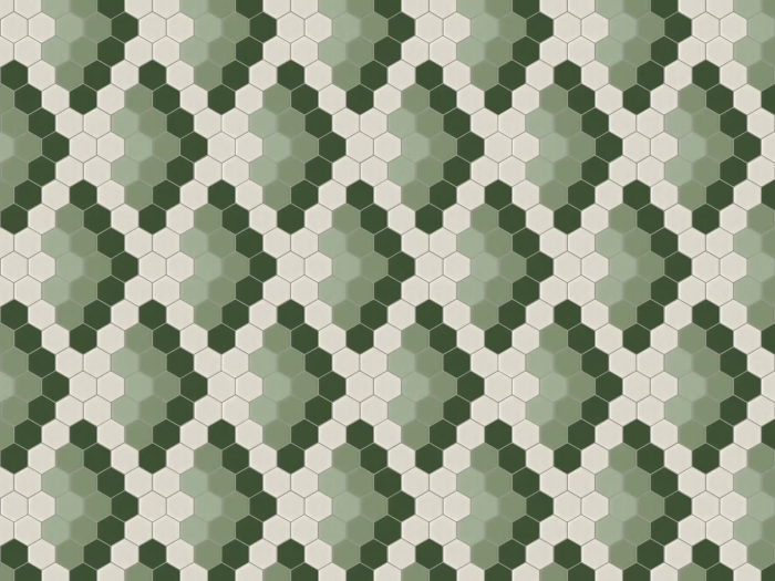 На изображении товар Appiani Керамическая мозаика Eden Decori Posa Decoro 6 glossy 30x30 (2.5x2.8 ) от официального представителя в Москве