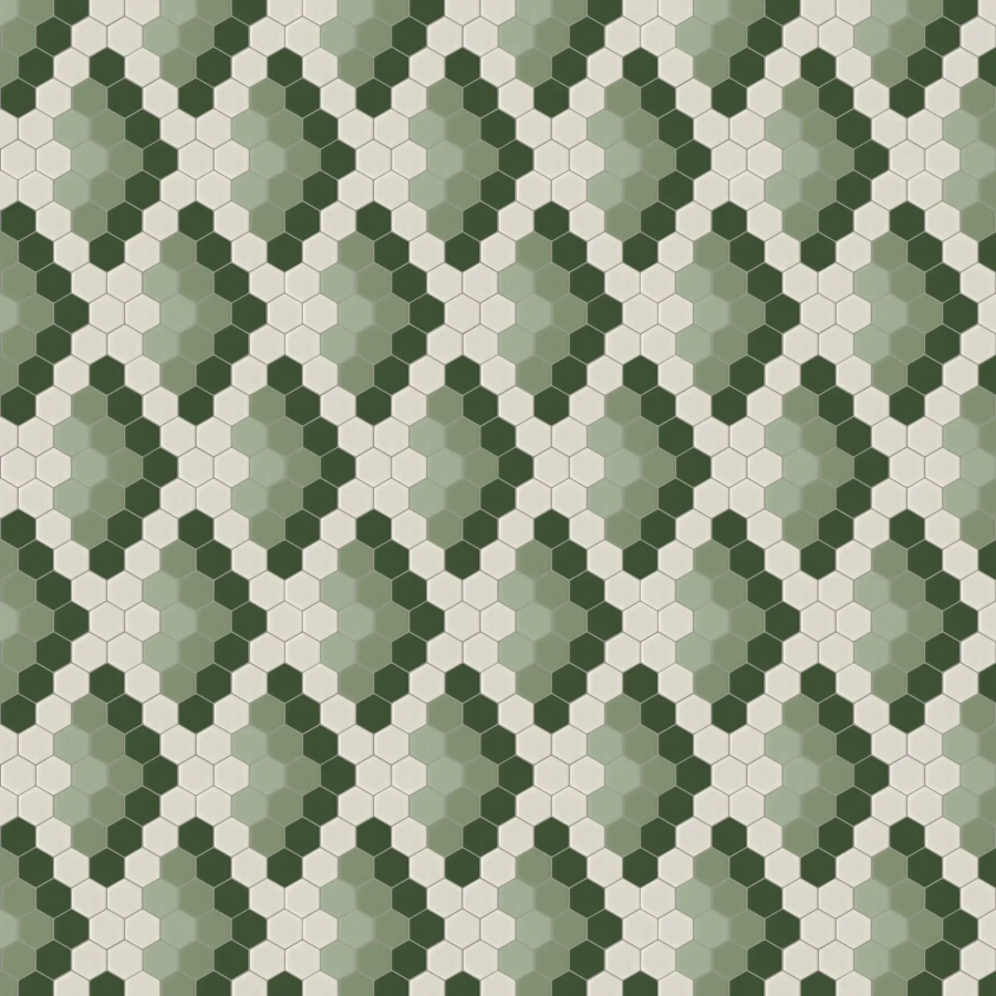 Appiani Керамическая мозаика Eden Decori Posa Decoro 6 glossy 30x30 (2.5x2.8 )