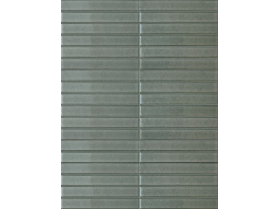 На изображении товар Terratinta Ceramics Мозаика, керамогранит Mosaico Stick Glossy Willow Green Mosaico 29x30 / 5.5 от официального представителя в Москве