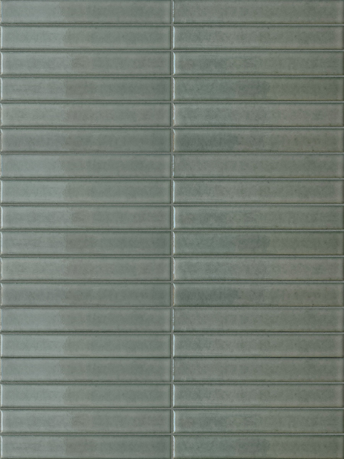 Terratinta Ceramics Мозаика, керамогранит Mosaico Stick Glossy Willow Green Mosaico 29x30 / 5.5