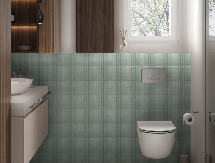 Terratinta Ceramics Мозаика, керамогранит Mosaico Stick Glossy Willow Green Mosaico 29x30 / 5.5 - изображение 1