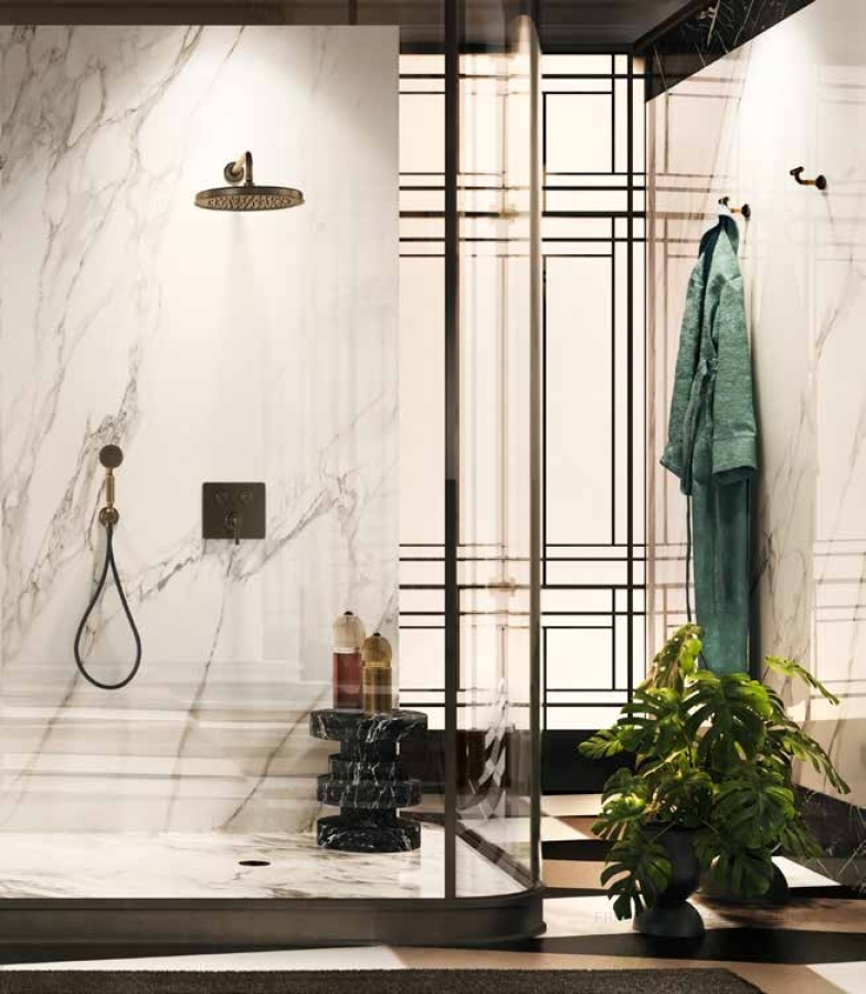 Верхний душ Gessi Venti20, настенный, Ø300 мм, цвет Copper Brushed PVD - изображение 1