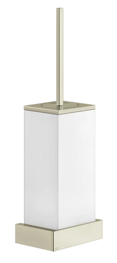 Ёршик Gessi Rettangolo, настенный, цвет White/Nickel PVD