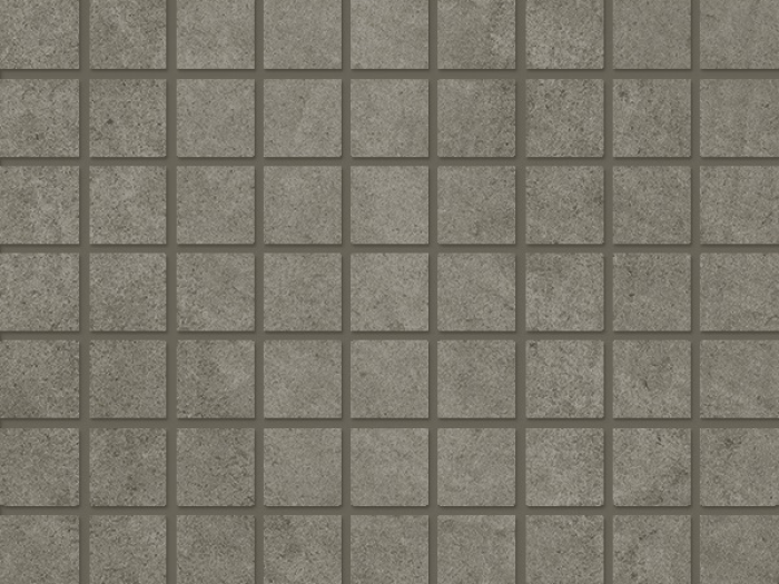 На изображении товар Kronos Керамогранит Prima Materia Sandalo 3X3 Mosaico Mix 30x30 от официального представителя в Москве