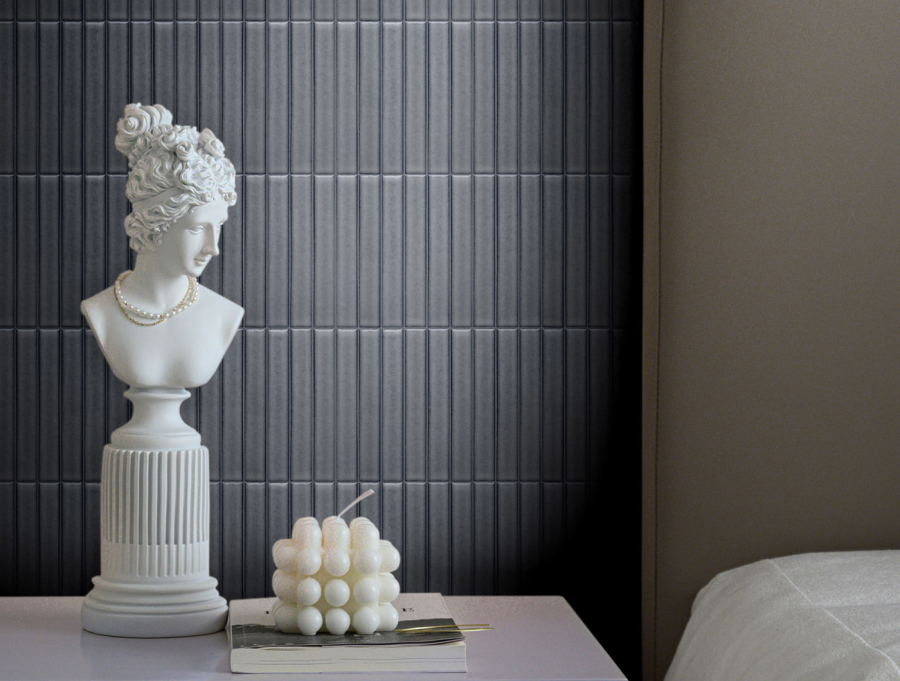 Terratinta Ceramics Мозаика, керамогранит Mosaico Stick Glossy Dark Denim Mosaico 29x30 / 5.5 - изображение 1