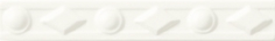 CERAMICHE GRAZIA  Бордюр ELECTA DIAMANTATO 3X20 BIANCO CRAQUELE