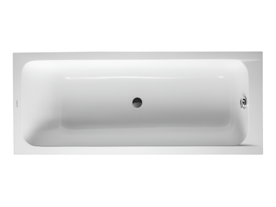 Ванна встраиваемая Duravit D-Code, 1700 x 700 мм, центральный слив, акриловая, цвет белый