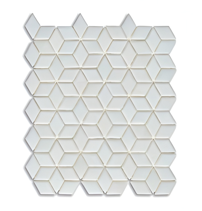 Sicis Стеклянная мозаика Diamond ITEM H1 Gerais chips size 23х40 mm sheet size 229x272 mm - изображение 2