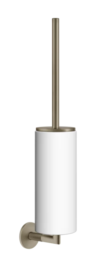 Ёршик Gessi Anello, настенный, цвет White/Finox Brushed Nickel
