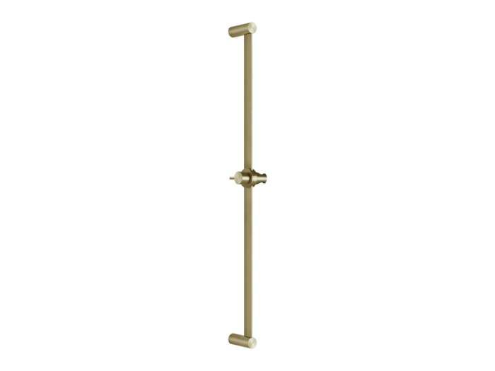 На изображении товар Штанга Gessi 316, настенная, h828 мм, цвет Brass Brushed PVD от официального представителя в Москве