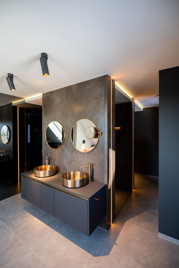 Раковина Gessi, накладная, без перелива, Ø400хh125 мм, цвет Copper Brushed PVD - изображение 4