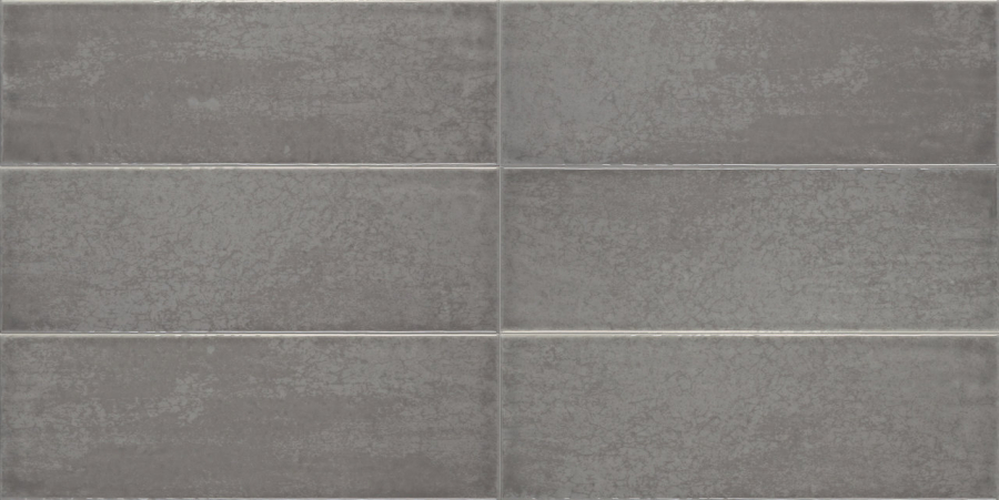 Iris Ceramica Керамическая плитка Maiolica Grigio glossy 10x30
