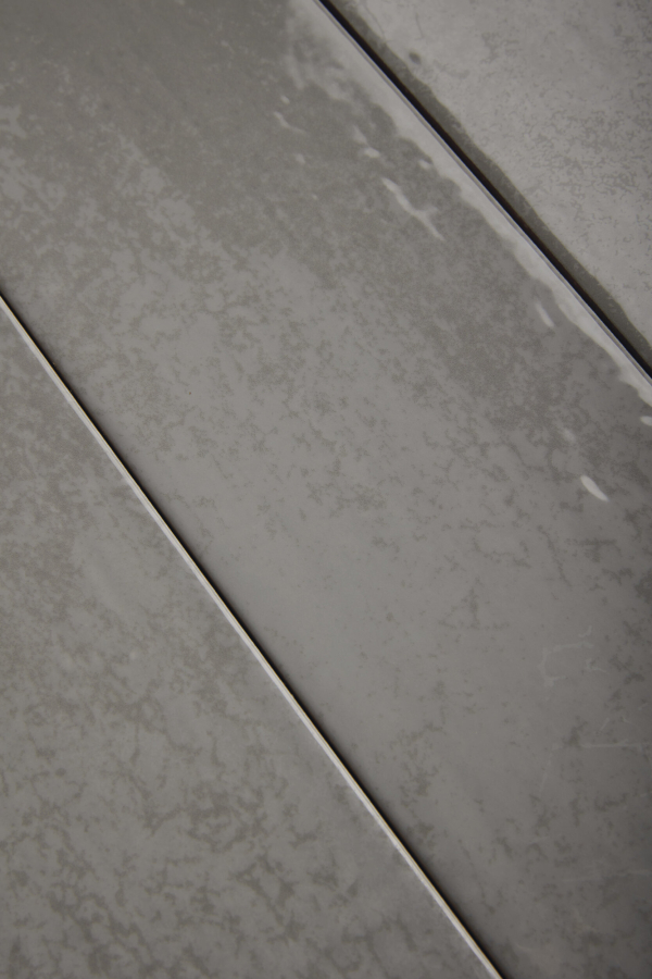 Iris Ceramica Керамическая плитка Maiolica Grigio glossy 10x30 - изображение 3