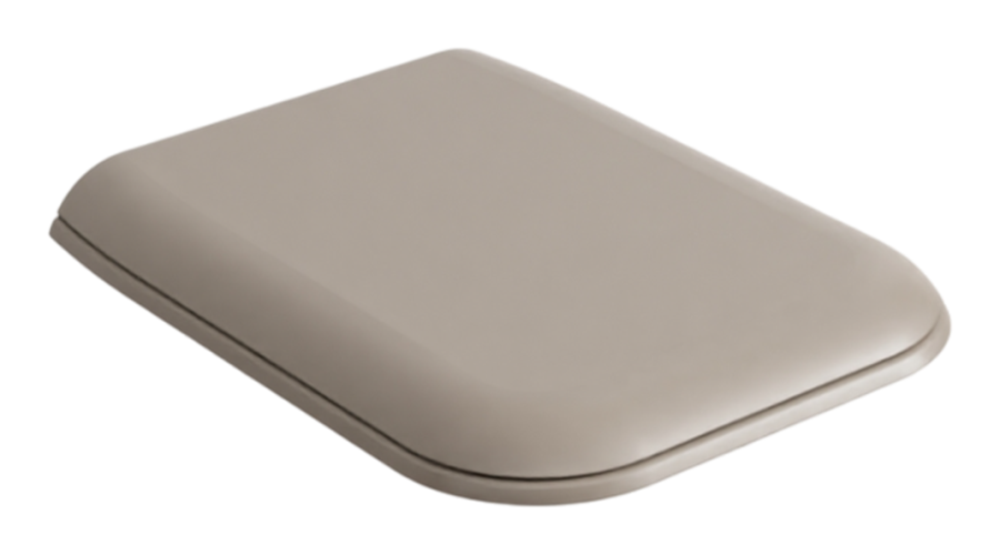 Сиденье для унитаза Cielo Shui Comfort, с механизмом плавного закрывания, цвет Arenaria