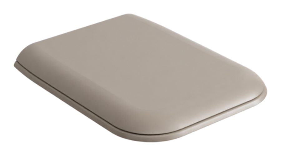 Сиденье для унитаза Cielo Shui Comfort, с механизмом плавного закрывания, цвет Arenaria