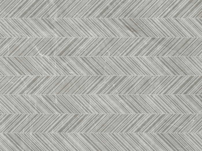 На изображении товар Living Ceramics Керамическая плитка Vonn Ductile Reliefs Grey Leaf 59,8x119,8 от официального представителя в Москве