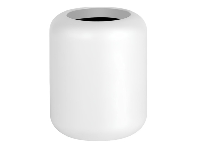 Стакан Gessi Goccia, настольный, ø90 мм, цвет White/Chrome