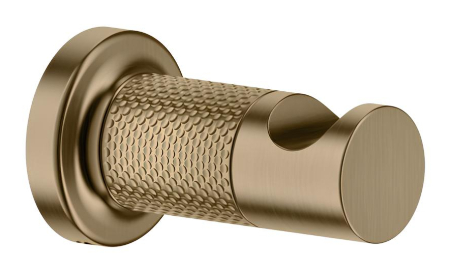 Крючок Gessi Inciso ⌀26х69 мм, настенный, цвет Warm Bronze Brushed PVD