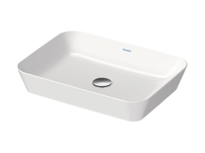 Раковина Duravit Cape Cod накладная, 550х400 мм, цвет белый