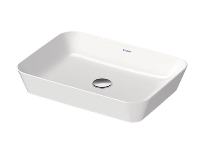 На изображении товар Раковина Duravit Cape Cod накладная, 550х400 мм, цвет белый от официального представителя в Москве