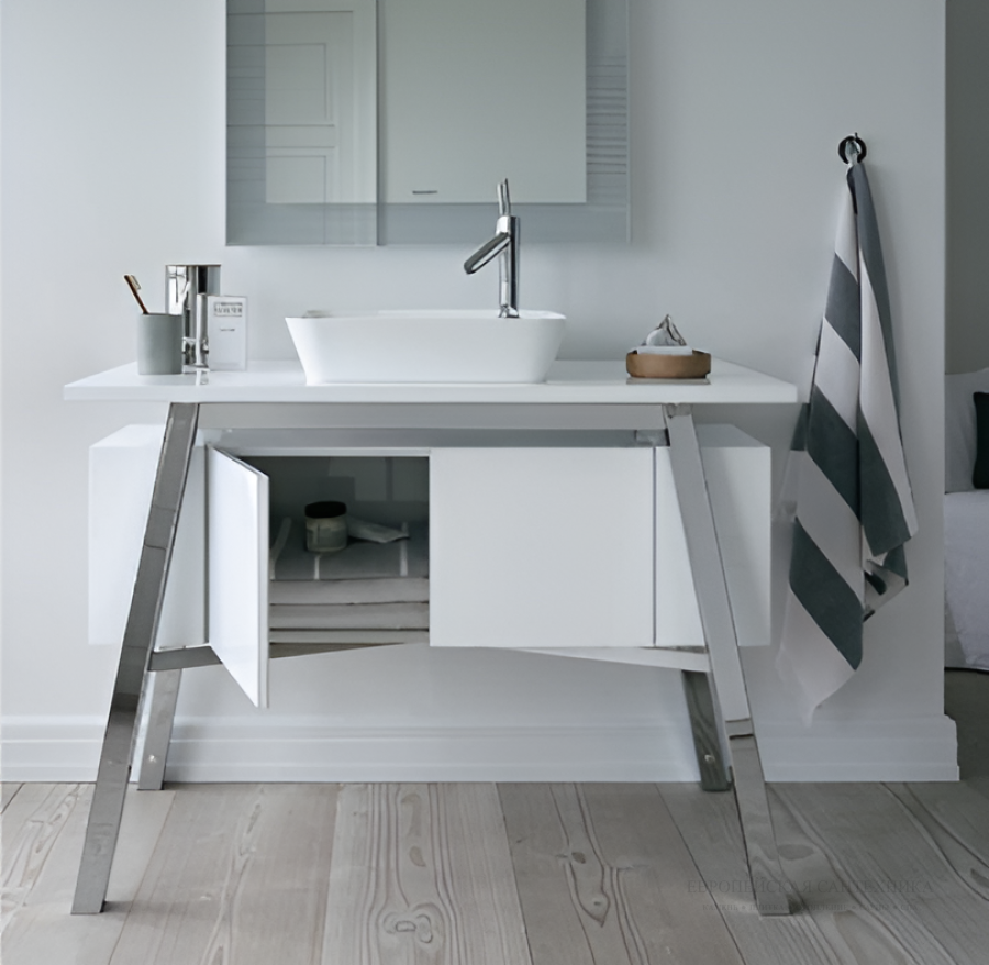 Раковина Duravit Cape Cod накладная, 550х400 мм, цвет белый - изображение 2