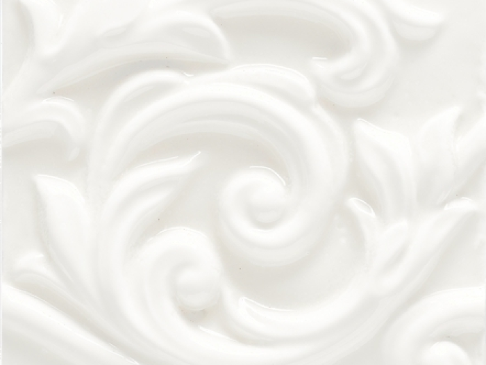 На изображении товар CERAMICHE GRAZIA Декор ESSENZE VOLUTA 13X13 ICE от официального представителя в Москве