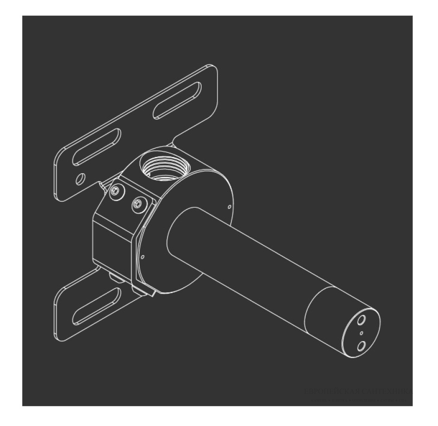 Скрытая часть CeaDesign BUILT-IN PARTS для настенного запорного клапана (холодная вода), PTR 07