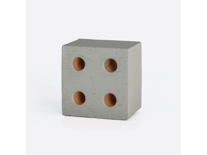 На изображении товар Mutina Керамогранит Bloc Matt Grey 13x13x10 от официального представителя в Москве