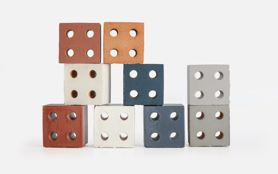 Mutina Керамогранит Bloc Matt Grey 13x13x10 - изображение 1